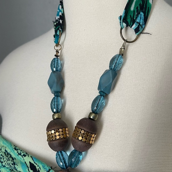 Vibrant Strapless Maxi Dress - Picture 3 of 12